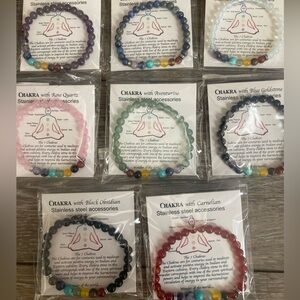 Chakra stretch bracelet
